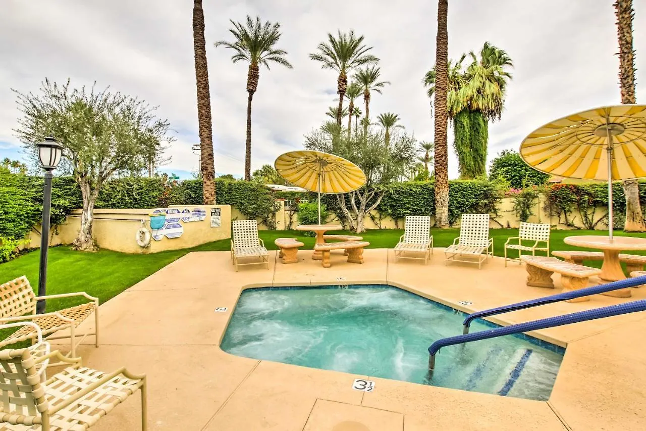 Modern Palm Springs Condo With Pool, Hot Tub Access! USA